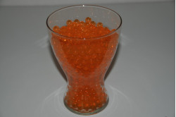 Vandperler - (orange, rød, mørkegrøn)